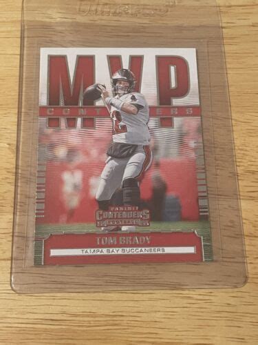 Panini Contenders Mc Tbr Tom Brady Mvp Contenders Ebay