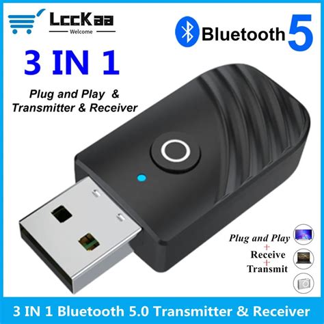 Lcckaa Transmisor Receptor De Audio En Usb Bluetooth