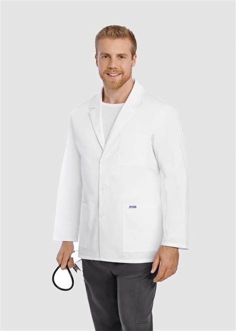 Unisex Lab Coat Collaborative Nurse Program Universal Work Wear