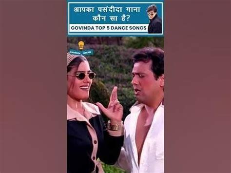 Best Dance songs of Govinda : r/bollywoodgossips