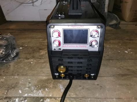 HZXVOGEN 200A Aluminum MIG Welder 5 In 1 Multi Process Welding Machin