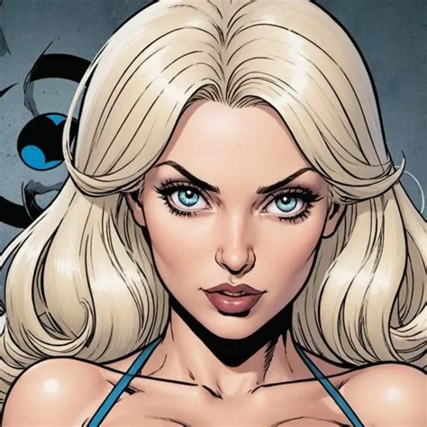 Hypnotic Bimbo Platinum Blonde In Dc Comics