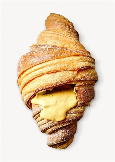 Pistachio croissant, isolated image | Free Photo - rawpixel