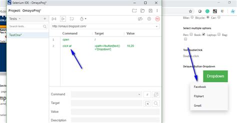 New Selenium Ide Click At Command Qafox