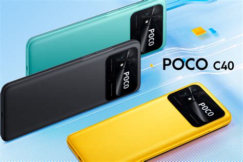 Смартфон Xiaomi Poco C40 464gb Power Black Ua