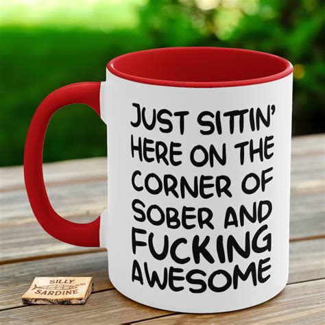 Sobriety Ts Sober Coffee Mug Sober Mug Sobriety Anniversary T