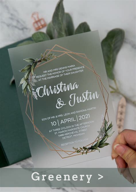 8 Trending Acrylic Wedding Invitation Ideas For Brides To Try