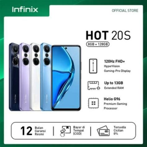 Jual Infinix Hot G Ram Gb Gb Dimensity Hz W New Segel Box Garansi Resmi