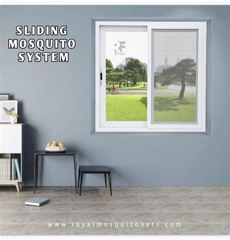 Ss Mesh Two Track Sliding Mosquito Net Window For Windows Balcony At