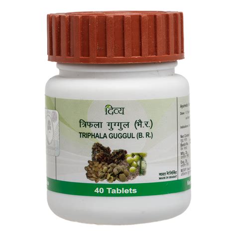 Patanjali Divya TRIPHALA GUGGUL 20 G Buy Online