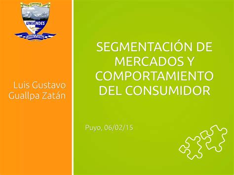 Segmentación De Mercados Y Comportamiento Del Consumidor Ppt