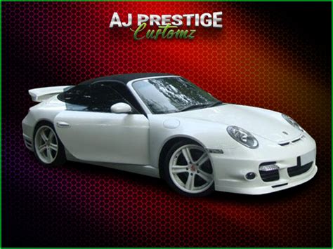 Porsche 911 996 To 997 Turbo Wide Body Kit Aj Prestige Customz