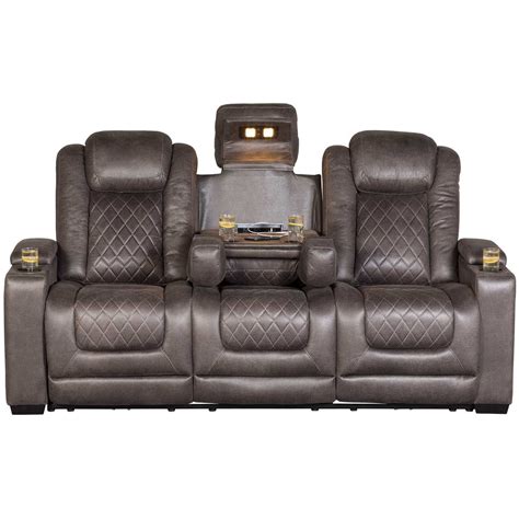 Reclining Sofa With Drop Down Table RobertRauch