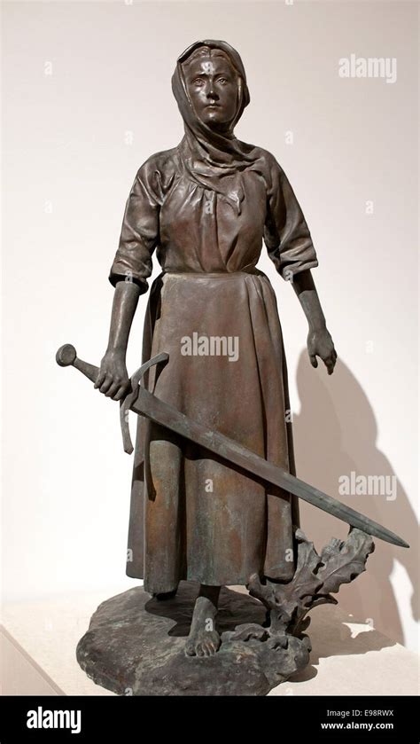 The Statue Of Jeanne Darc Joan Of Arc Banque De Photographies Et D