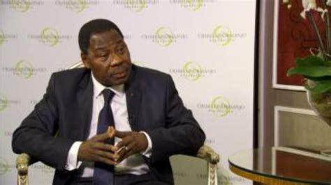 Thomas Boni Yayi président du Bénin L Entretien