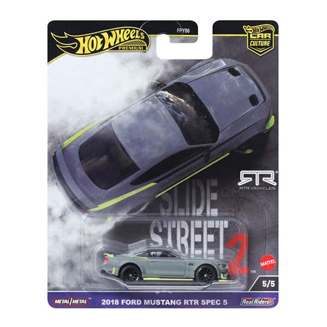 Hot Wheels 2018 Ford Mustang RTR Spec 5 Car Culture Mini Hunts