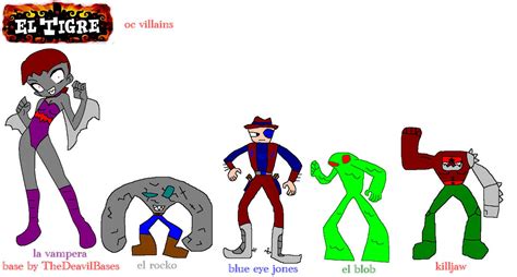 el tigre oc villains by NickMaster64 on DeviantArt