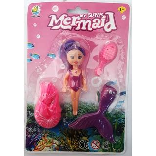 Boneca Sereia Animais Do Fundo Mar Kit Acessorios Shopee Brasil