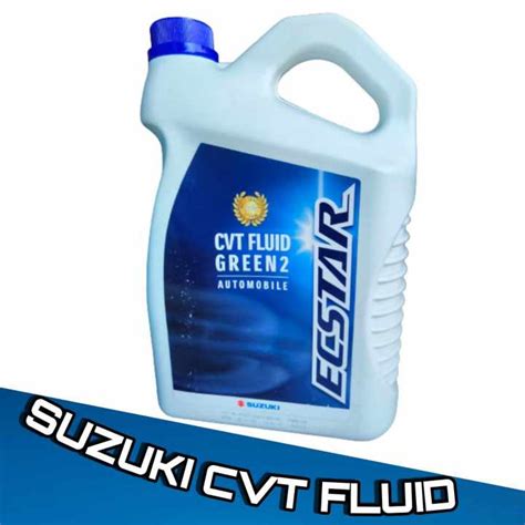 Suzuki Ecstar CVT Fluid Green 2 Suzuki Genuine Oil Lazada PH