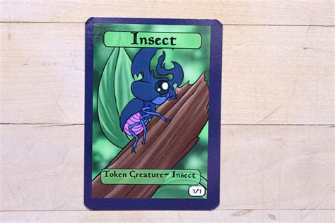 Mtg 11 Insect Token Singles Magic The Gathering Alter Art Etsy