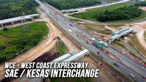 WCE KESAS Shah Alam Expressway SAE Interchange Toll Plaza SAE