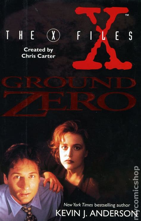 X Files Ground Zero Hc 1995 Harpercollins Novel Comic Books