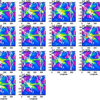 Spatial Patterns Of Mean Precipitation From GPCP And CMIP5 Models For