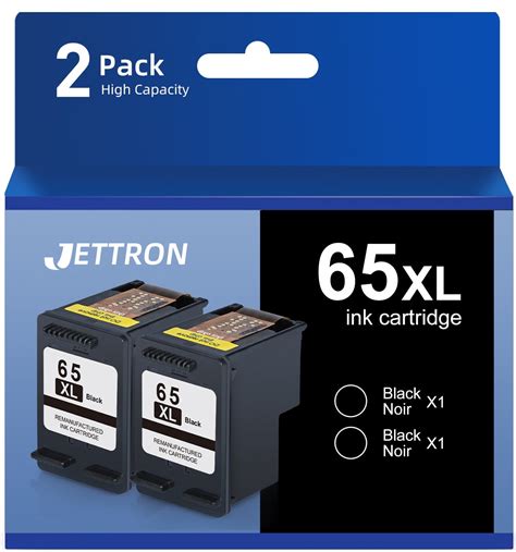 65XL Black Ink Cartridges for HP 65 65XL Black Ink Cartridge for HP Envy 5055 5052 5058 HP ...