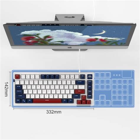 MageGee MK Sky Mechanical Game Keyboard Hot Swappable Newly Upgraded Key LED Backlit