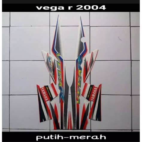 Jual Stiker Striping Les Lis Body Motor Vega R Lawas Lama Tahun 2004