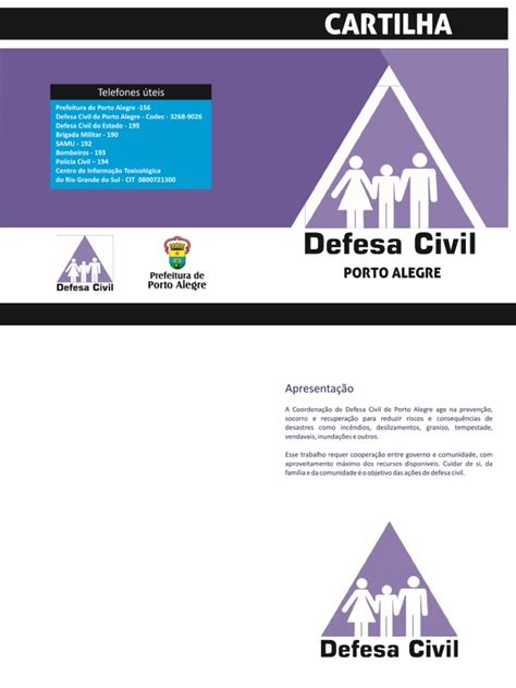 Pdf Cartilha Defesa Civil Editada Dokumen Tips