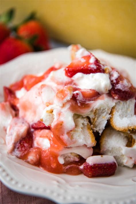 Strawberry Angel Delight Lush Dessert Recipe Flour On My Fingers