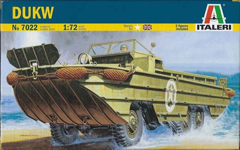 ITALERI DUKW AMPHIBIENFAHRZEUG ITA7022 ITA 7022 ITA 7022 1 72 21