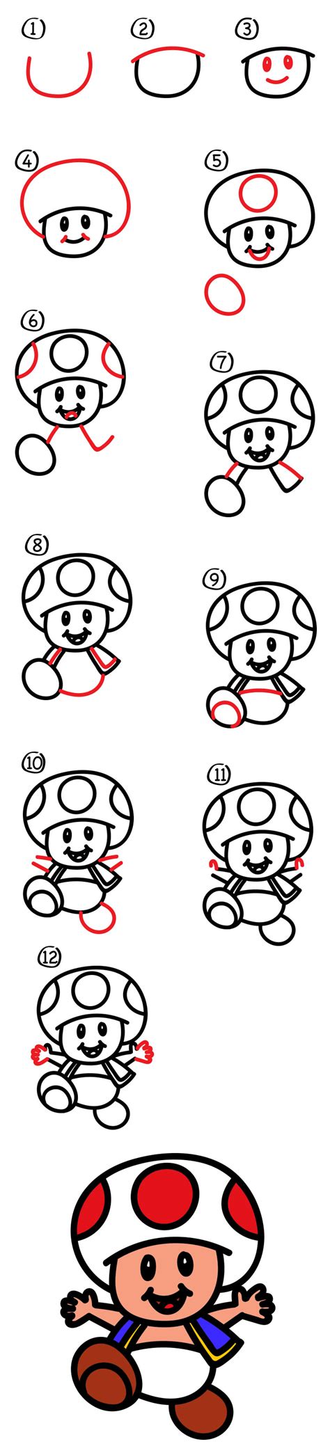 Glory Tips About How To Draw Toad Mario Partnershipcopy