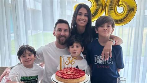 Sin Thiago Mateo Y Ciro La Salida De Antonela Roccuzzo Y Lionel Messi