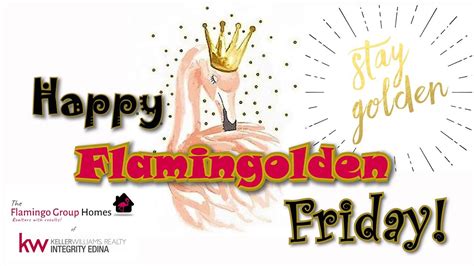 Happy Flamingolden Friday 😊🤠🌞🦩🦩🦩 Flamingofriday Goldenday Minnesota