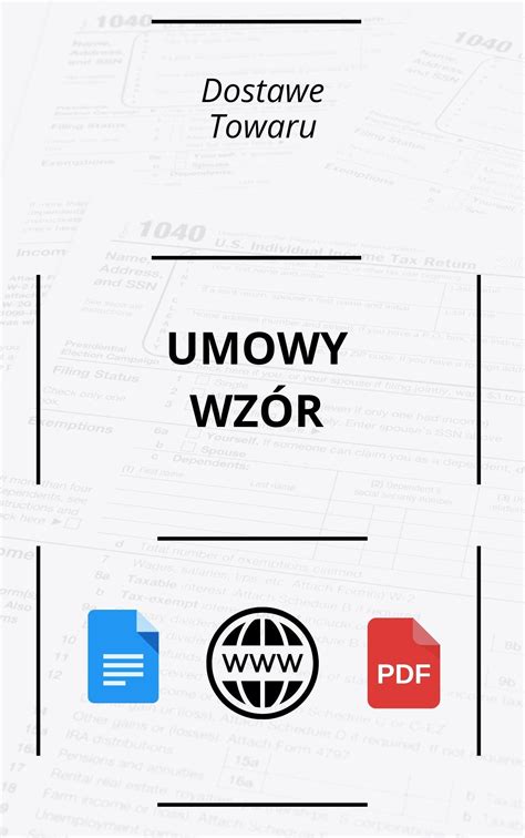 Umowy Na Dostawę Towaru Wzór PDF WORD