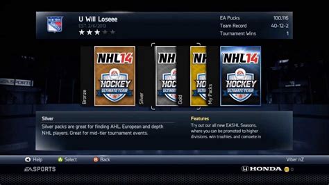 NHL14 HUT Pack Openings Ep 1 The Usual YouTube