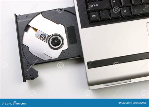 Laptop optical drive stock photo. Image of white, music - 562568