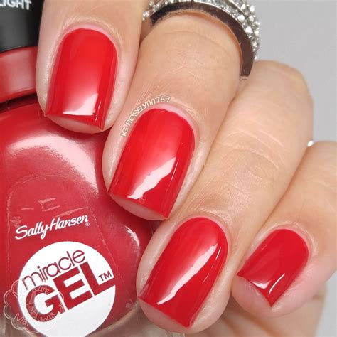 Rhapsody Red By Sally Hansen Insta Dri Collection Full Review And More