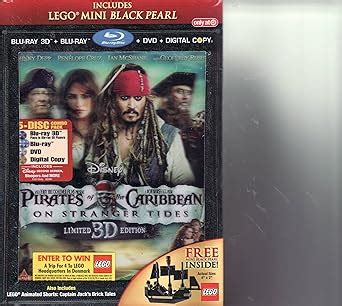 Pirates Of The Caribbean On Stranger Tides Disc Limited Edition Blu