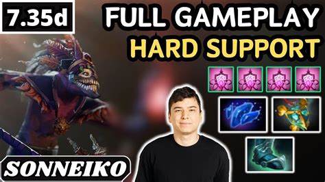 10800 AVG MMR Sonneiko DAZZLE Hard Support Gameplay 30 ASSISTS Dota