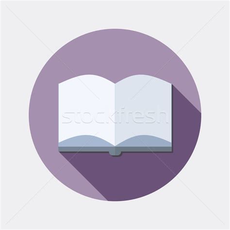 Flat Open Book Icon #141312 - Free Icons Library