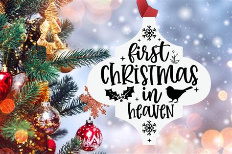 First Christmas In Heaven Svg Graphic By Etcify Creative Fabrica