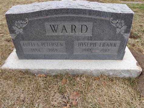 Elizabeth Luella Petersen Ward 1884 1969 Find A Grave Memorial