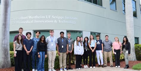 High School Interns Gain Valuable Hands On Lab Experience Thanks To