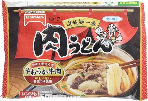 Jp 冷凍 テーブルマーク 讃岐麺一番 肉うどん 338g 食品・飲料・お酒