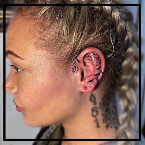 Ehrlichkeit Hals Tinte tatouage dans l oreille Inspektor Funkeln Hütte