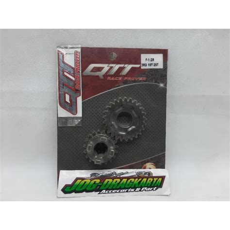 Jual GEAR BOX GEAR RASIO F1ZR FIZ FORCE 1 GIGI 3 19 25 QTT RACING