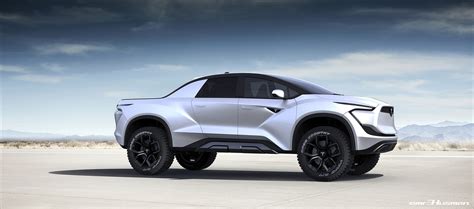 Tesla Pickup Truck (Model P) SpaceX Edition Gets Rendered - TechEBlog